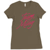 team miley Ladies Fitted T-Shirt