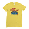 camp crystal lake Ladies Fitted T-Shirt