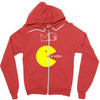Mr Pacman Zipper Hoodie