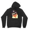 pug in a crew Hoodie