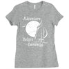 adventure before dementia 2 Ladies Fitted T-Shirt