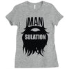mansulation Ladies Fitted T-Shirt