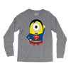 minion parody superman Long Sleeve Shirts