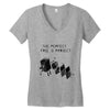 project bff Women's V-Neck T-Shirt