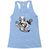 pirate octopus Racerback Tank