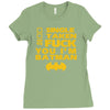 poof movie batman Ladies Fitted T-Shirt