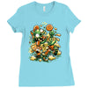 mommy!!! my candy is stolen by zombie Ladies Fitted T-Shirt