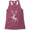 christmas deer Racerback Tank