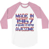 made in 1967 50 years of being awesome 3/4 Sleeve Shirt