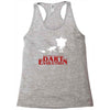 dart evolution stranger dustin tv show Racerback Tank