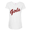 Girls Friends Tv Show Maternity Scoop Neck T-shirt