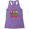 ocd obsessive christmas disorder Racerback Tank