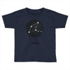 Virgo Zodiac Sign Minimal Design Toddler T-shirt