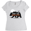 Don't Die Wondering Women's Triblend Scoop T-shirt