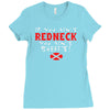 redneck sheeit Ladies Fitted T-Shirt