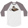 indiana mouse 3/4 Sleeve Shirt