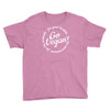 go vegan Youth Tee