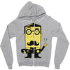 mr. fancypants Zipper Hoodie