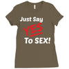 Yes To Sex! Ladies Fitted T-Shirt