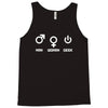 man woman geek Tank Top
