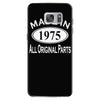 made in 1975 mens 40th birthday Samsung Galaxy S7