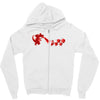 rolling into battle Zipper Hoodie