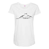Dark Knight Maternity Scoop Neck T-shirt