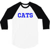 cats 3/4 Sleeve Shirt