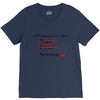 a woodworker's V-Neck Tee