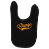 orange Baby Bibs
