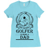 Golfer Dad Ladies Fitted T-Shirt