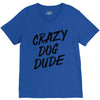 crazy dog dude V-Neck Tee