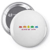 funny retro space invaders 'class of 1978' Pin-back button