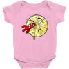moon rocket Baby Bodysuit