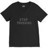 stop twerking V-Neck Tee