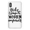 girls compete, women empower iPhoneX