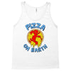 pizza on earth Tank Top
