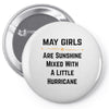 May Girls Pin-back button