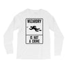 wizardry is not a crime Long Sleeve Shirts