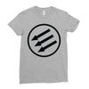 antifa arrows Ladies Fitted T-Shirt