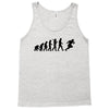 evolution of a rugby player t shirt top all black mens Tank Top