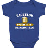 bachelor party drinking team wedding groomsmen bridal funny Baby Bodysuit