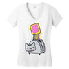 pop tart Women's V-Neck T-Shirt