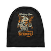scary krampus Baby Beanies