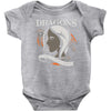 dragons are a girl's best frien Baby Bodysuit