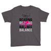 Reading Yoga Wine Balance Youth Tee