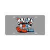 Cuphead and Mugman License Plate