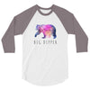 Big Dipper with Galaxy 3/4 Sleeve Shirt