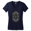 iron mask Women's V-Neck T-Shirt