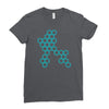 six hexagonal best trending Ladies Fitted T-Shirt